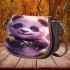 Cute baby panda in the style saddle bag