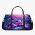 Cute baby turtle family in the sea 3d travel bag