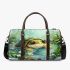 Cute baby turtle in the water 3d travel bag