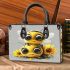 Cute cartoon bee is sitting on the head small handbag