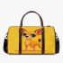 Cute cartoon chihuahua 3d travel bag