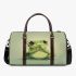 Cute cartoon frog with big eyes 3d travel bag