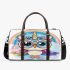 Cute cartoon owl with big eyes 3d travel bag