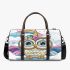 Cute cartoon owl with big eyes 3d travel bag