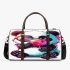 Cute cartoon panda holding a colorful bubble 3d travel bag