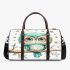 Cute cartoon watercolor baby owl 3d travel bag