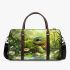 Cute chibi turtle in the water 3d travel bag