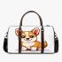Cute corgi puppy 3d travel bag