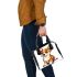 Cute corgi puppy shoulder handbag