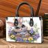 Cute easter bunny with big eyes small handbag