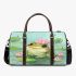 Cute little frog in the water 3d travel bag