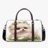 Cute little pomeranian puppy with fluffy fur 3d travel bag