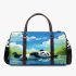 Cute panda lying in the water 3d travel bag