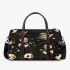 Cute pandas in space stars and planets 3d travel bag