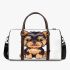 Cute yorkshire terrier dog cartoon 3d travel bag