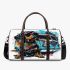 Dachshund with sunglasses 3d travel bag