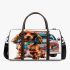 Dachshund with sunglasses 3d travel bag