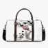 Dalmatian puppy cartoon character 3d travel bag