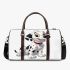 Dalmatian puppy cartoon character 3d travel bag