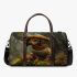 Dashhund mushroom and draem catcher 3d travel bag