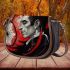 Dracula and dream catcher saddle bag