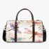 Dragonflies with delicate lace patterns featuring 3d travel bag