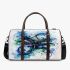 Dragonfly with swirling lines and swirls 3d travel bag