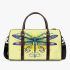 Dragonfly with swirls and filigree 3d travel bag