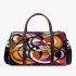 Dynamic composition of overlapping circles and lines 3d travel bag