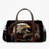 Eagle smile with dream catcher 3d travel bag