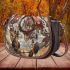 earth maps and dream catchers Saddle Bag