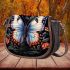 Elegant monarch butterfly Saddle Bags for Women: Perfect Gift for Girlfriend, Wife, Daughter