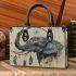Elephant smile with dream catcher small handbag