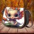 Enchanted baby dragon adventure Saddle Bags for Women: Perfect Gift for Girlfriend, Wife, Daughter