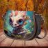 Enchanted forest dragon Saddle Bags for Women: Perfect Gift for Girlfriend, Wife, Daughter