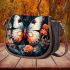 Enchanting butterfly oasis Saddle Bags for Women: Perfect Gift for Girlfriend, Wife, Daughter