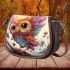 Enchanting owl in a balloon forest Saddle Bags for Women: Perfect Gift for Girlfriend, Wife, Daughter