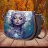 Enchanting woman in moonlight Saddle Bags for Women: Perfect Gift for Girlfriend, Wife, Daughter