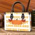 Enjoy The Little Things For One Day You May Look Back Small Handbag