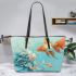 Exciting Adventures and Whimsical Moments with Cute Fish Leather Tote Bag