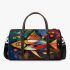 Fish in the style of kandinsky 3d travel bag