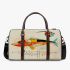 Fish in the style of kandinsky 3d travel bag