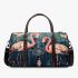 Flamingos and dream catcher 3d travel bag