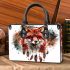 Fox smile with dream catcher small handbag