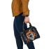 Fox smile with dream catcher shoulder handbag