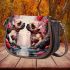 French bulldog puppies by the water Saddle Bags for Women: Perfect Gift for Girlfriend, Wife, Daughter