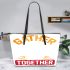 gather together Leather Tote Bag
