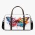 God family love a colorful butterfly 3d travel bag