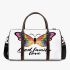 God family love a colorful butterfly 3d travel bag