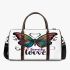 God family love a colorful butterfly 3d travel bag